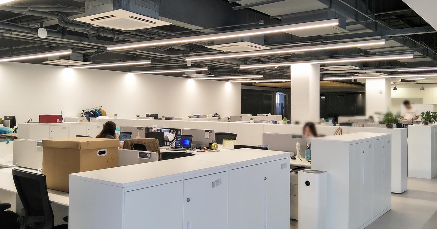 LED Linear Lights Application in Offices