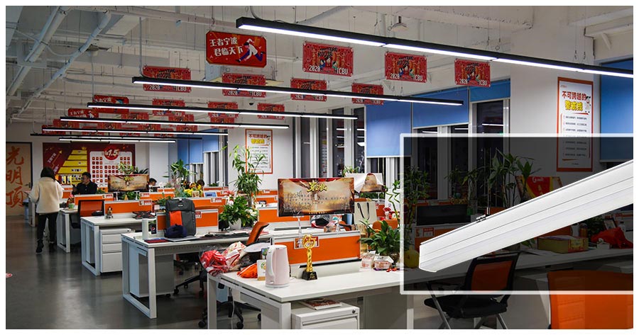 LED Linear Lights Application in Offices